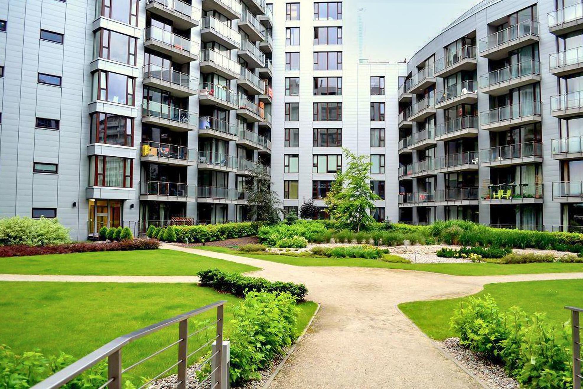 Apartamenty Triton Park Varşova Dış mekan fotoğraf