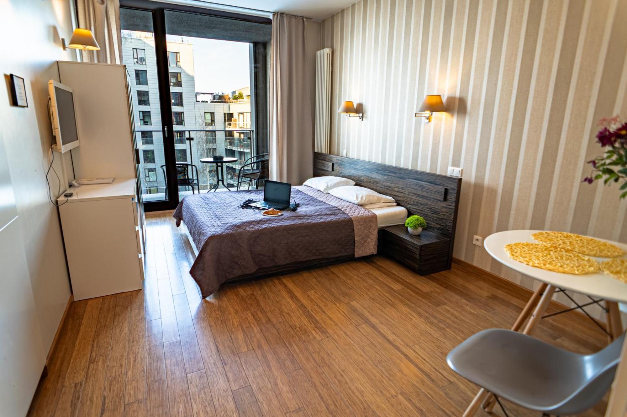 Apartamenty Triton Park Varşova Dış mekan fotoğraf
