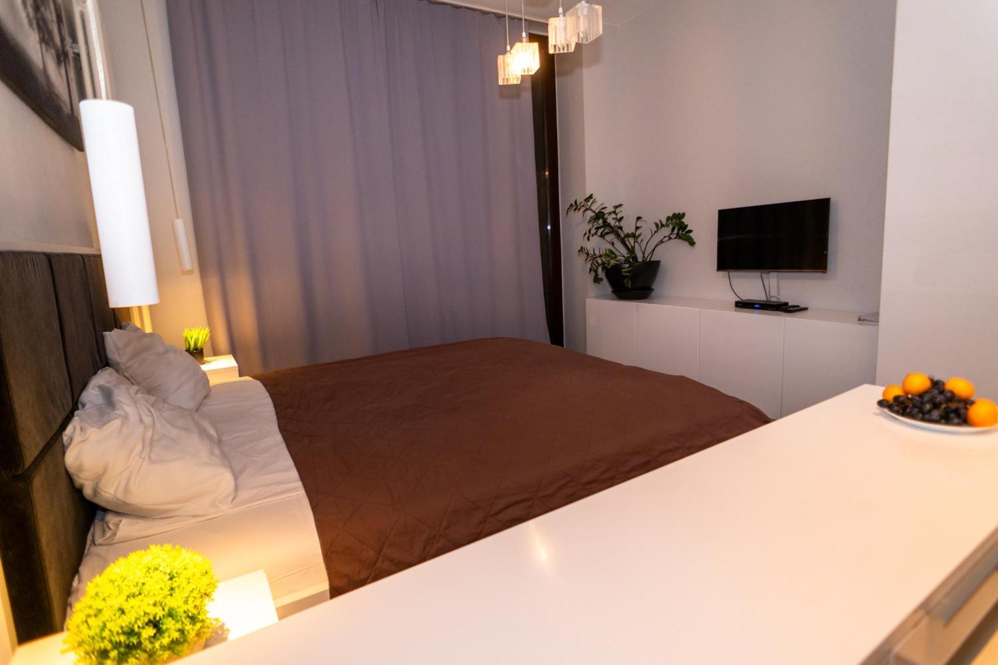 Apartamenty Triton Park Varşova Oda fotoğraf