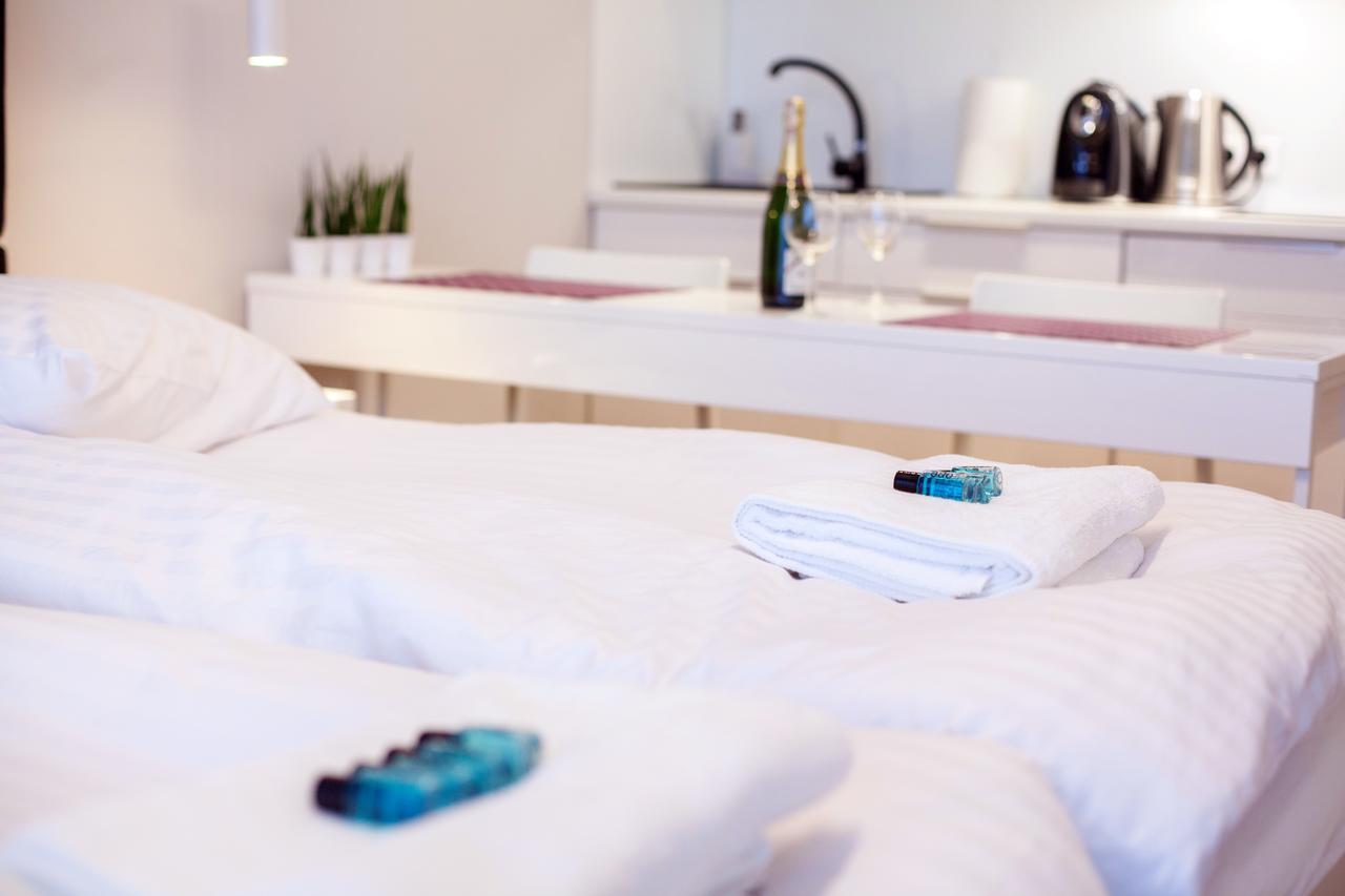 Apartamenty Triton Park Varşova Dış mekan fotoğraf