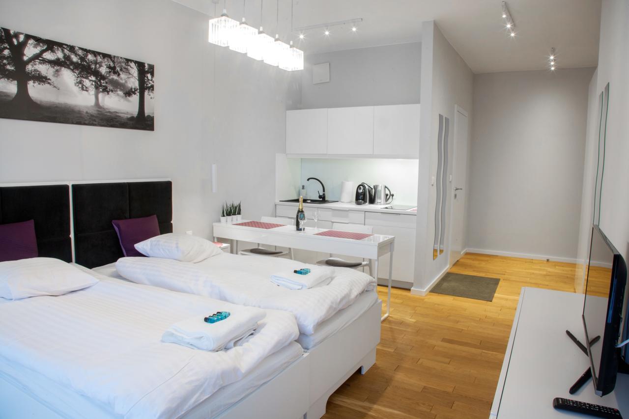 Apartamenty Triton Park Varşova Dış mekan fotoğraf