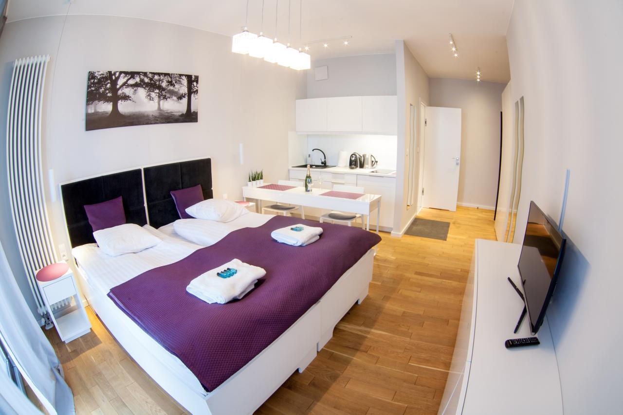 Apartamenty Triton Park Varşova Dış mekan fotoğraf